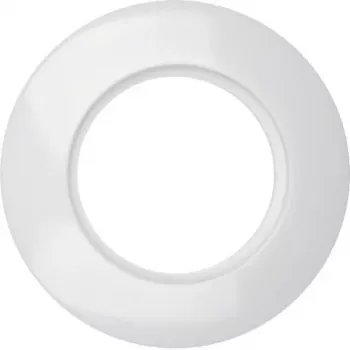 Hager WTD3100WG 1πλό πλαίσιο κάλυψης, σειρά 1930, πολικό λευκό γυαλιστερό