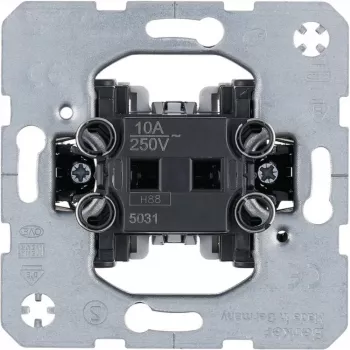 Hager WDE5031 Μηχανισμός μπουτόν, 1-πολικός κλειστής επαφής, χωνευτός, 10 A, 250 V AC
