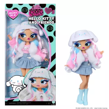 MGA L.O.L. Surprise O.M.G. Hello Kitty & Friends - Cinnamoroll Κούκλα μόδας