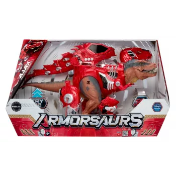 MGA Entertainment Armorsaurs Armor-Up - T-Rex Ajax Μετασχηματιζόμενη φιγούρα δράσης