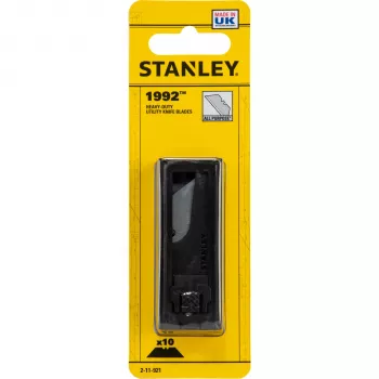 STANLEY BLACK&DECKER Stanley γενικές λεπίδες 1992 10 τεμ. – τραπεζοειδείς λεπίδες υψηλής ποιότητας από ανθρακούχο χάλυβα για τυπικούς κόφτες