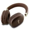 GUESS GUE003639 Gcube Metallic Script Logo ασύρματα ακουστικά on-ear Bluetooth καφέ