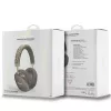 GUESS GUE003639 Gcube Metallic Script Logo ασύρματα ακουστικά on-ear Bluetooth καφέ