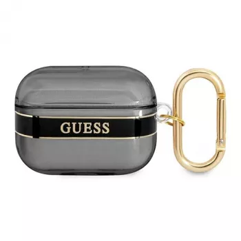 GUESS Strap Collection θήκη AirPods Pro - μαύρη