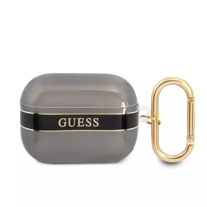GUESS Strap Collection θήκη AirPods Pro - μαύρη