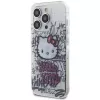 Hello Kitty HKHCP15LHDGPHT iPhone 15 Pro σκληρή θήκη IML Kitty On Bricks Graffiti λευκή