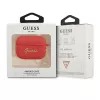 GUESS θήκη AirPods Pro κόκκινη σιλικόνη Charm Heart Collection