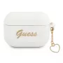Guess GUAPLSCHSH θήκη AirPods Pro λευκή σιλικόνη Charm Heart Collection