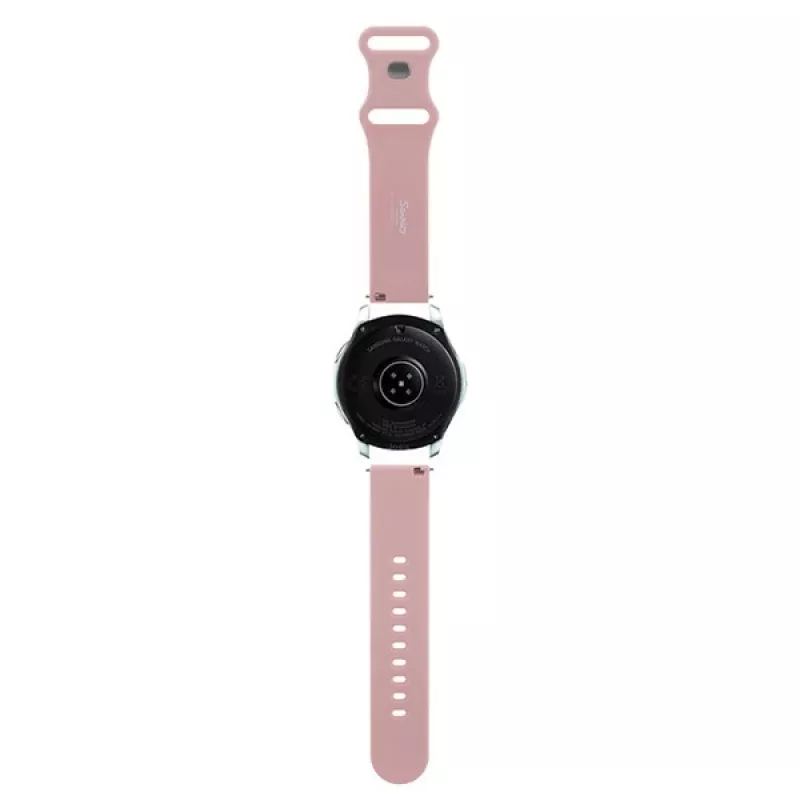 Hello Kitty καθολικό σιλικόνης βραχιόλι 22mm ροζ σχέδιο κεφαλιού Kitty