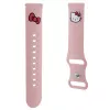 Hello Kitty καθολικό σιλικόνης βραχιόλι 22mm ροζ σχέδιο κεφαλιού Kitty