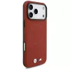 BMW M FW Metal Logo θήκη MagSafe για iPhone 17 Pro Max, κόκκινη