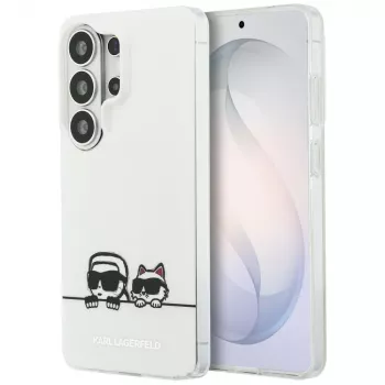 Karl Lagerfeld IML Peekaboo Karl & Choupette Θήκη MagSafe για Samsung Galaxy S26 Ultra - Διάφανο