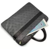 GUESS 4G Round & Classic Logos Stripe 16 inch Τσάντα Laptop Μαύρο