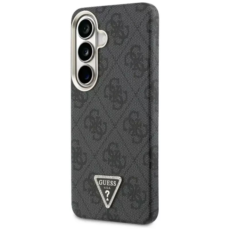 Guess 4G Triangle Logo Θήκη MagSafe για Samsung Galaxy S26 - Μαύρο