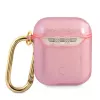 GUESS Glitter Collection Προστατευτική θήκη για Apple AirPods 1/2 - Ροζ