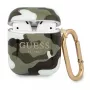 GUESS Camo Collection Θήκη AirPods 1/2 Πράσινο/Χακί