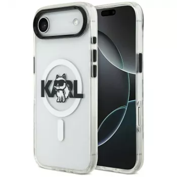 Karl Lagerfeld IML Choupette Sketch Logo Θήκη MagSafe για iPhone Air, Διάφανο