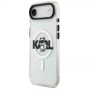 Karl Lagerfeld IML Choupette Sketch Logo Θήκη MagSafe για iPhone Air, Διάφανο