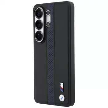 BMW Perforated Stripe Logo Θήκη MagSafe για Samsung Galaxy S26 Ultra - Μπλε