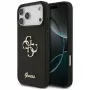 GUESS Fixed Glitter Big 4G Θήκη για iPhone 18 Pro Max / 17 Pro Max - Μαύρο