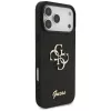 GUESS Fixed Glitter Big 4G Θήκη για iPhone 18 Pro Max / 17 Pro Max - Μαύρο
