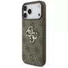 GUESS 4G Big Logo Θήκη για iPhone 17 Pro Max / 18 Pro Max - Καφέ