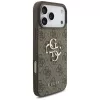 GUESS 4G Big Logo Θήκη για iPhone 17 Pro Max / 18 Pro Max - Καφέ