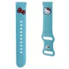 Hello Kitty Universal βραχιόλι σιλικόνης HKUWMSCHBLB, Kitty Head, Μπλε, 20mm