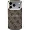 GUESS Embossed 4G Classic MagSafe θήκη για iPhone 17 Pro / 18 Pro - Καφέ