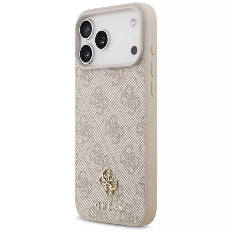 GUESS 4G Small Classic Logo MagSafe θήκη για iPhone 18 Pro Max / 17 Pro Max - Ροζ