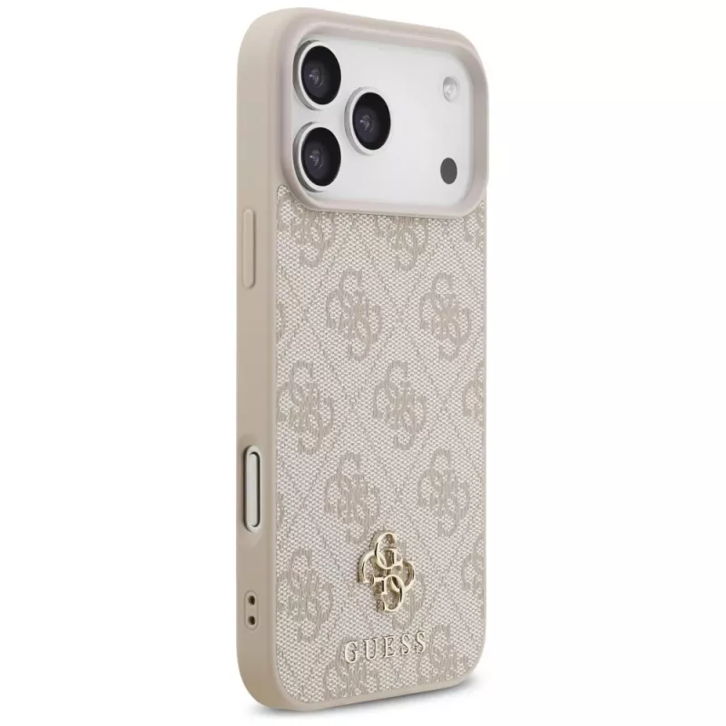 GUESS 4G Small Classic Logo MagSafe θήκη για iPhone 18 Pro Max / 17 Pro Max - Ροζ