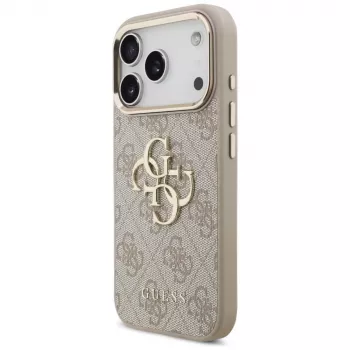 GUESS 4G Big Classic Logo Θήκη για Apple iPhone 17 Pro / 18 Pro - Ροζ χρυσό