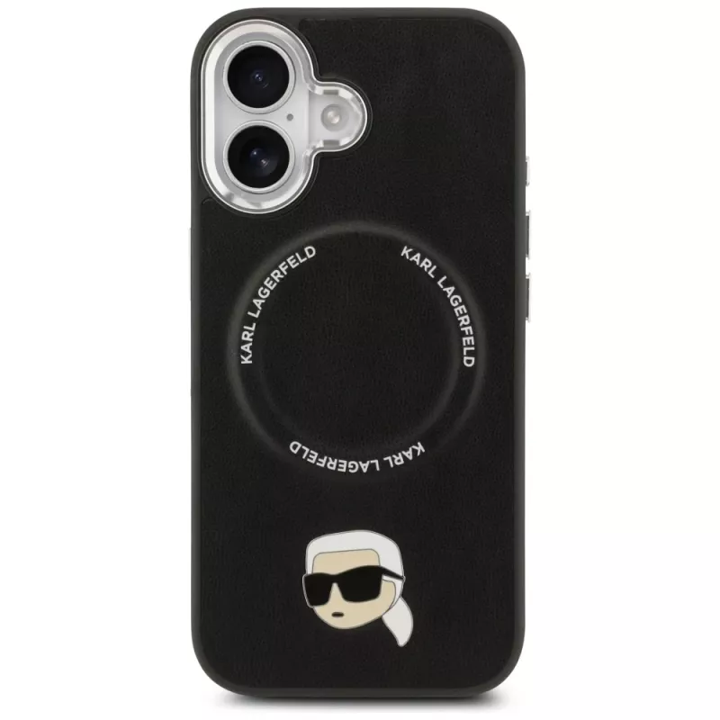 Karl Lagerfeld Karl Pin MagSafe θήκη για iPhone 17 - Μαύρη
