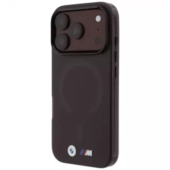 BMW M IML Frosted Metal Logo & Trims MagSafe θήκη για iPhone 18 Pro Max / 17 Pro Max - Burgundy