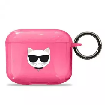 Karl Lagerfeld KLA3UCHFP Θήκη AirPods 3 Ροζ Choupette