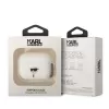 Karl Lagerfeld KLAPRUNIKH θήκη AirPods Pro λευκή σιλικόνη Karl Head 3D