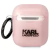Karl Lagerfeld Ikonik Choupette θήκη AirPods 1/2 ροζ