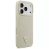 GUESS Croco Triangle Logo MagSafe θήκη για iPhone 17 Pro - χρυσή