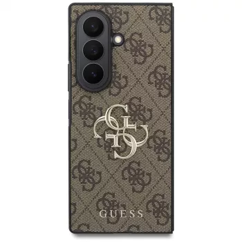 Guess Big 4G Logo θήκη για Samsung Galaxy Z Fold 8 Ultra - καφέ