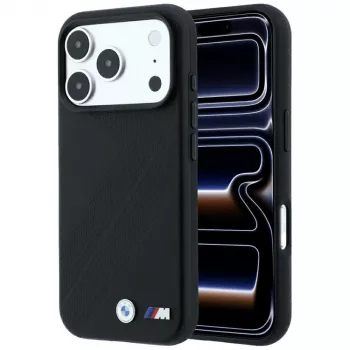 BMW M Tire Track Metal Logo MagSafe θήκη για iPhone 18 Pro Max / 17 Pro Max - μαύρη