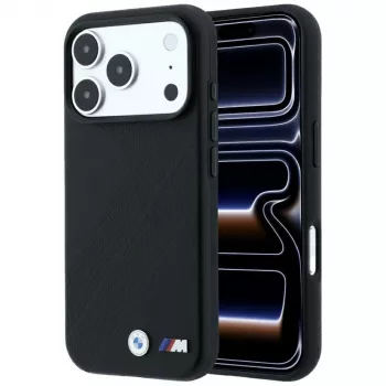 BMW M Tire Track Metal Logo MagSafe θήκη για iPhone 18 Pro / 17 Pro - μαύρη