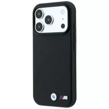 BMW M Tire Track Metal Logo MagSafe θήκη για iPhone 18 Pro / 17 Pro - μαύρη