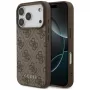 GUESS 4G Classic θήκη για iPhone 18 Pro / 17 Pro - καφέ