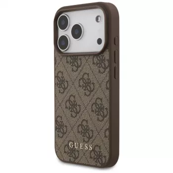 GUESS 4G Classic θήκη για iPhone 18 Pro / 17 Pro - καφέ