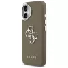 Guess Grained Big 4G Classic Logo θήκη για Apple iPhone 17 - καφέ