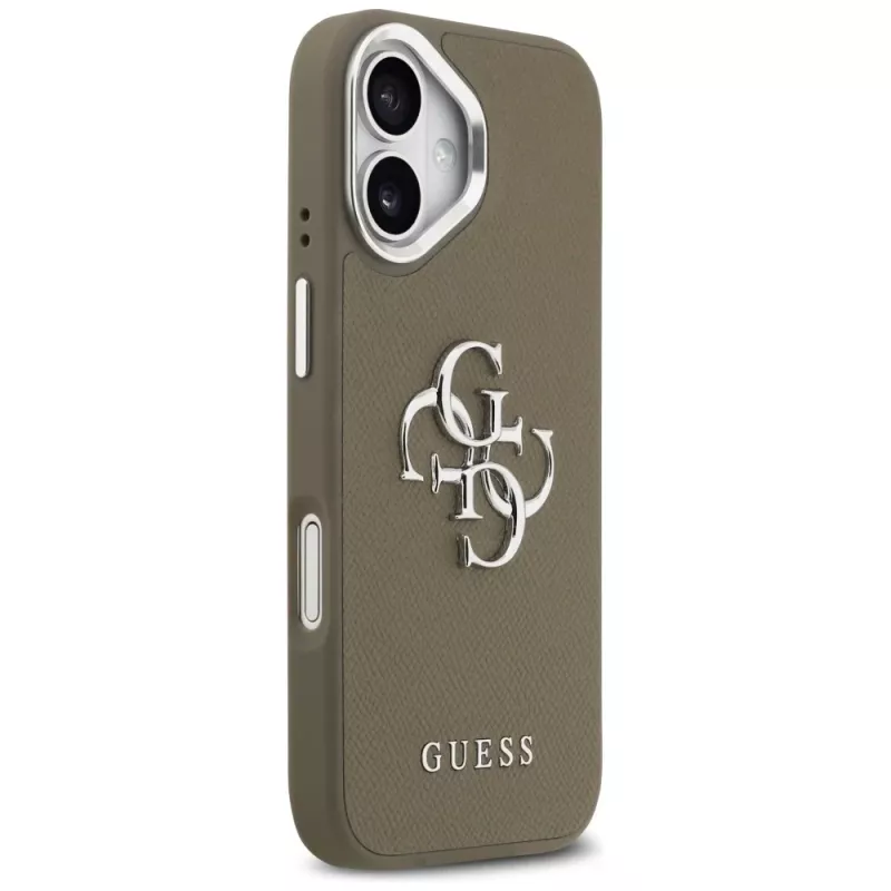 Guess Grained Big 4G Classic Logo θήκη για Apple iPhone 17 - καφέ