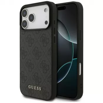 GUESS 4G Classic προστατευτική θήκη για iPhone 18 Pro Max / 17 Pro Max - μαύρη