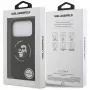 Karl Lagerfeld Silicone Karl & Choupette Ring MagSafe θήκη για iPhone 17 Pro Max - μαύρη