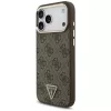 GUESS 4G Triangle Logo MagSafe θήκη για iPhone 18 Pro Max / 17 Pro Max - καφέ