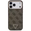GUESS 4G Triangle Logo MagSafe θήκη για iPhone 18 Pro Max / 17 Pro Max - καφέ